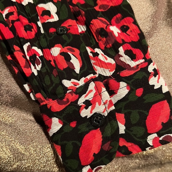 NEW Lauren Ralph Lauren Floral Blouse - Picture 7 of 9